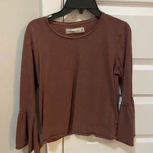 Tope colored long sleeve from Abercrombie